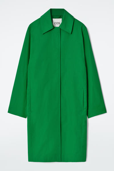 COS コットンカーコート