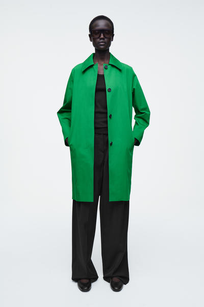 COS コットンカーコート