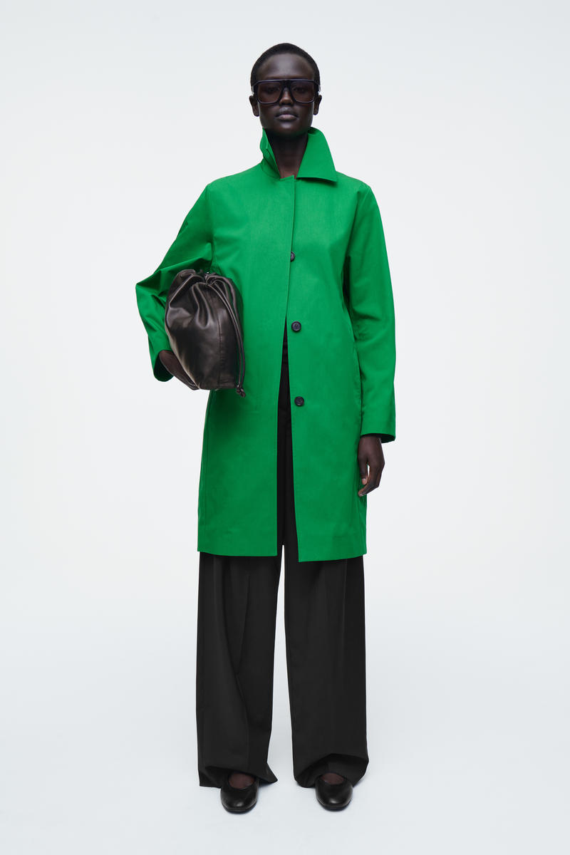 COS コットンカーコート