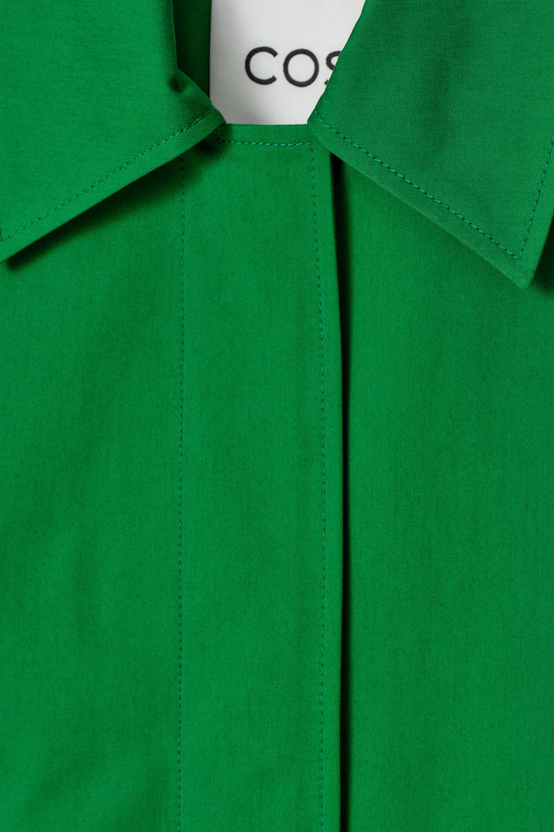 COS コットンカーコート
