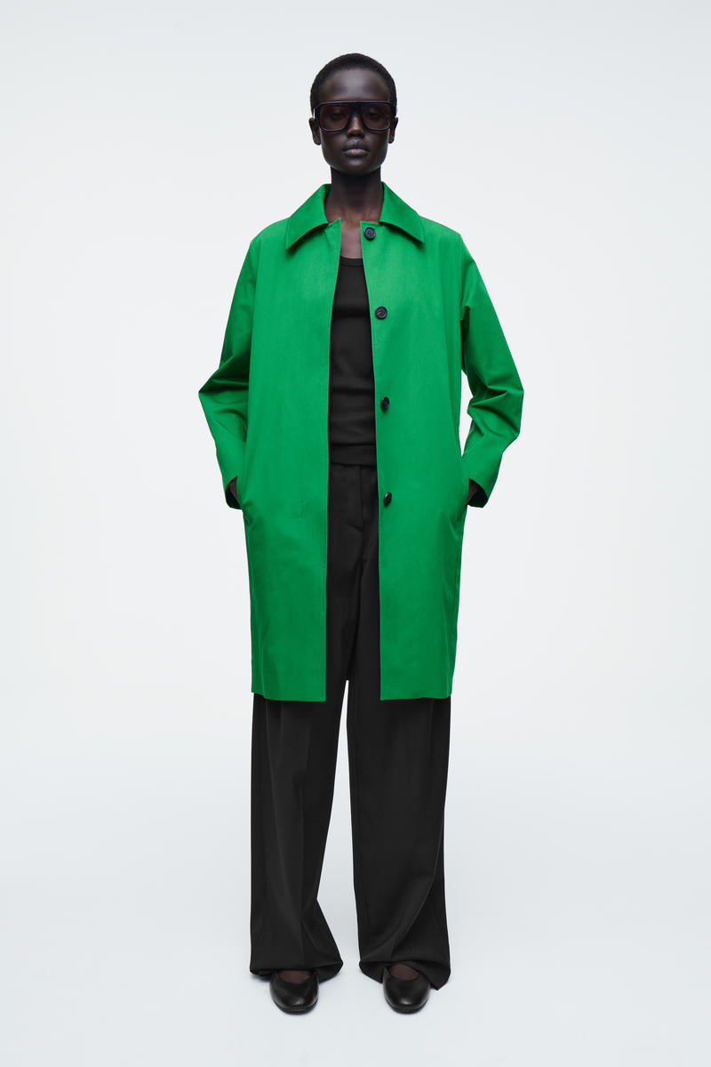 COS コットンカーコート