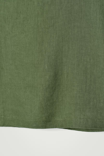 COS オーバーサイズリネンTシャツ