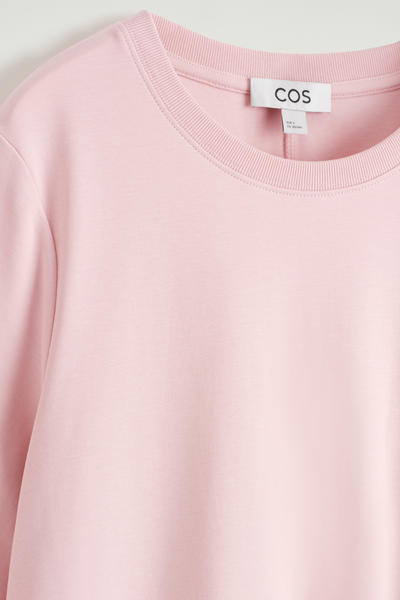 COS AラインTシャツミニドレス