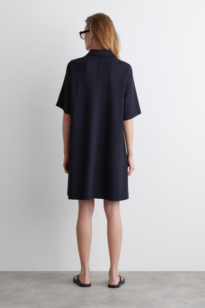 COS ジャージーポロミニドレス