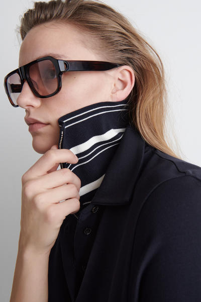 COS ジャージーポロミニドレス