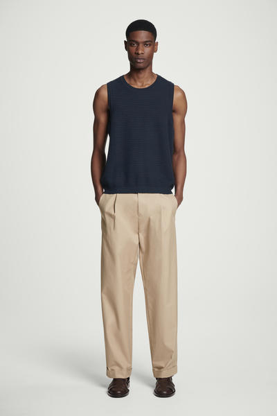 COS ニットコットンタンクトップ