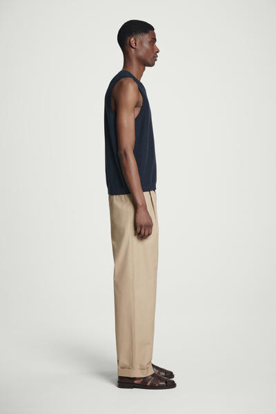 COS ニットコットンタンクトップ