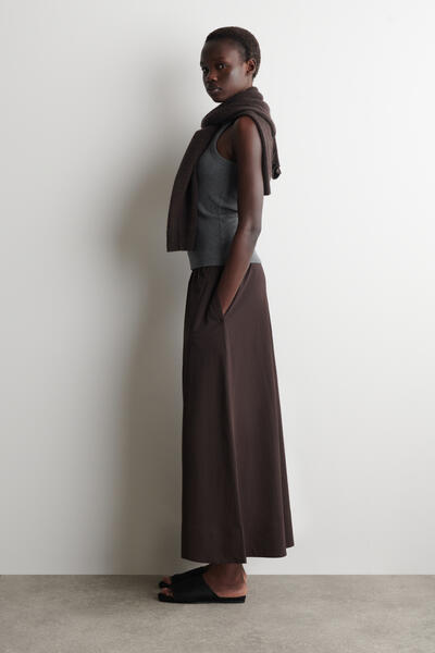 COS シアサッカーキュロット