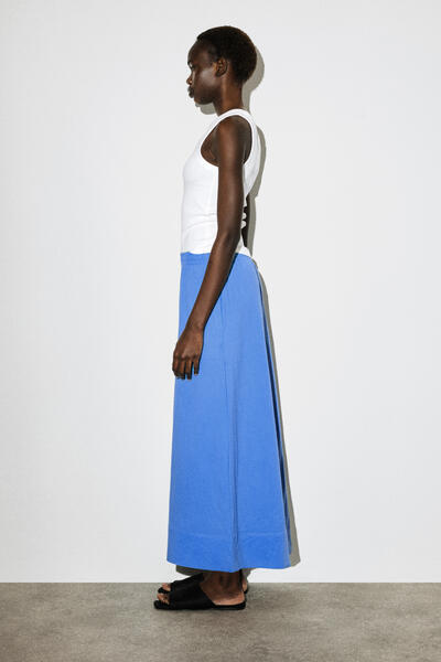 COS シアサッカーキュロット