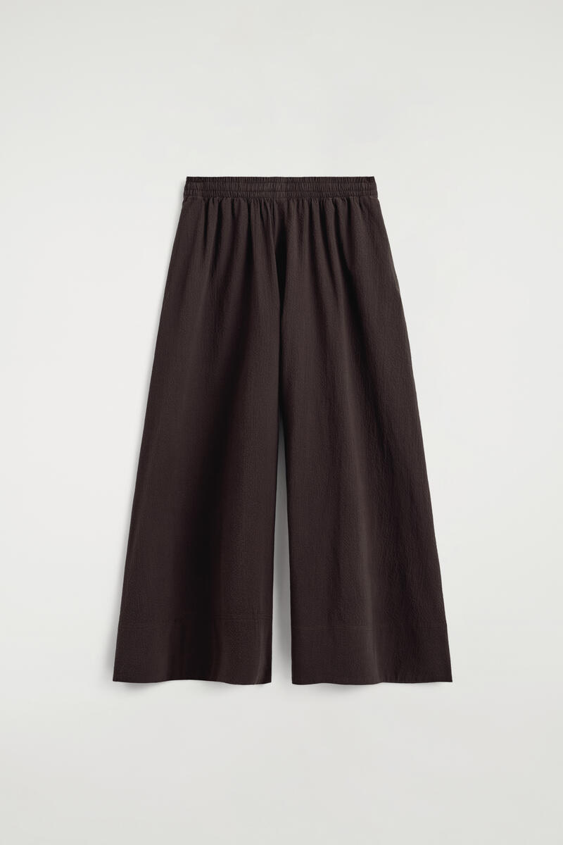 COS シアサッカーキュロット