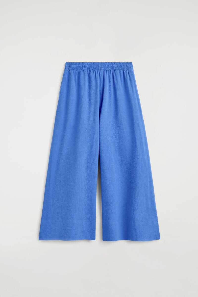 COS シアサッカーキュロット