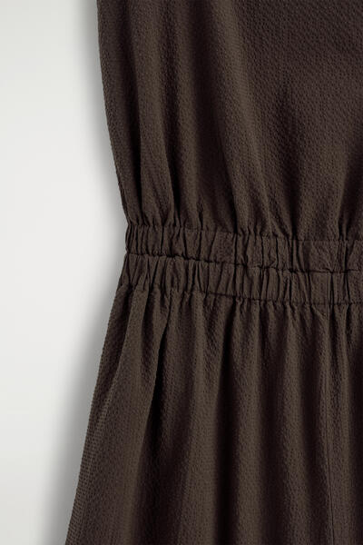 COS オープンバックワイドレッグジャンプスーツ