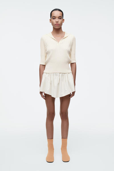 COS リブソックスブーツ