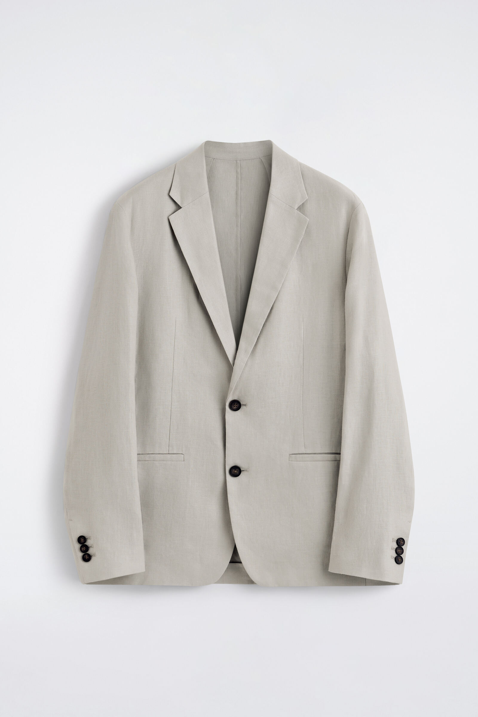 SINGLE-BREASTED LINEN BLAZER シングルブレスト リネンブレザー 