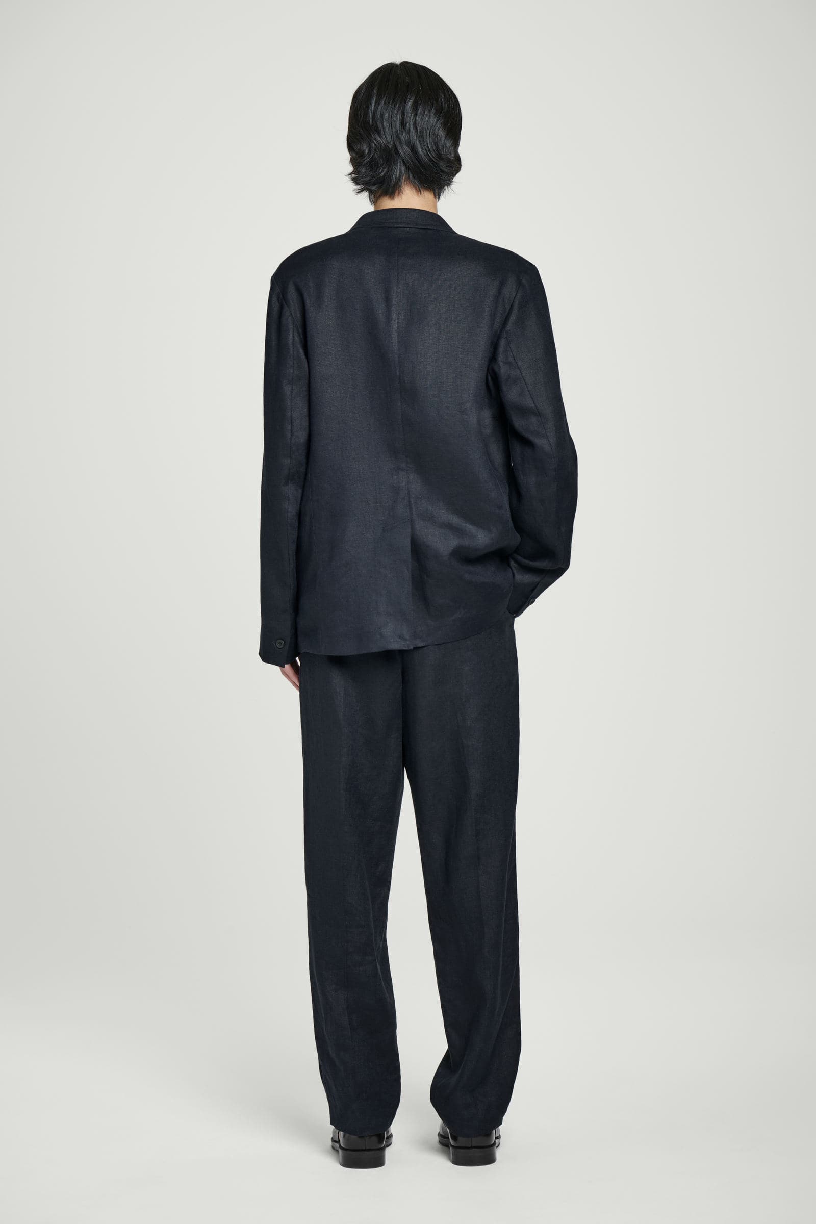 SINGLE-BREASTED LINEN BLAZER シングルブレストリネンブレザー｜COS 