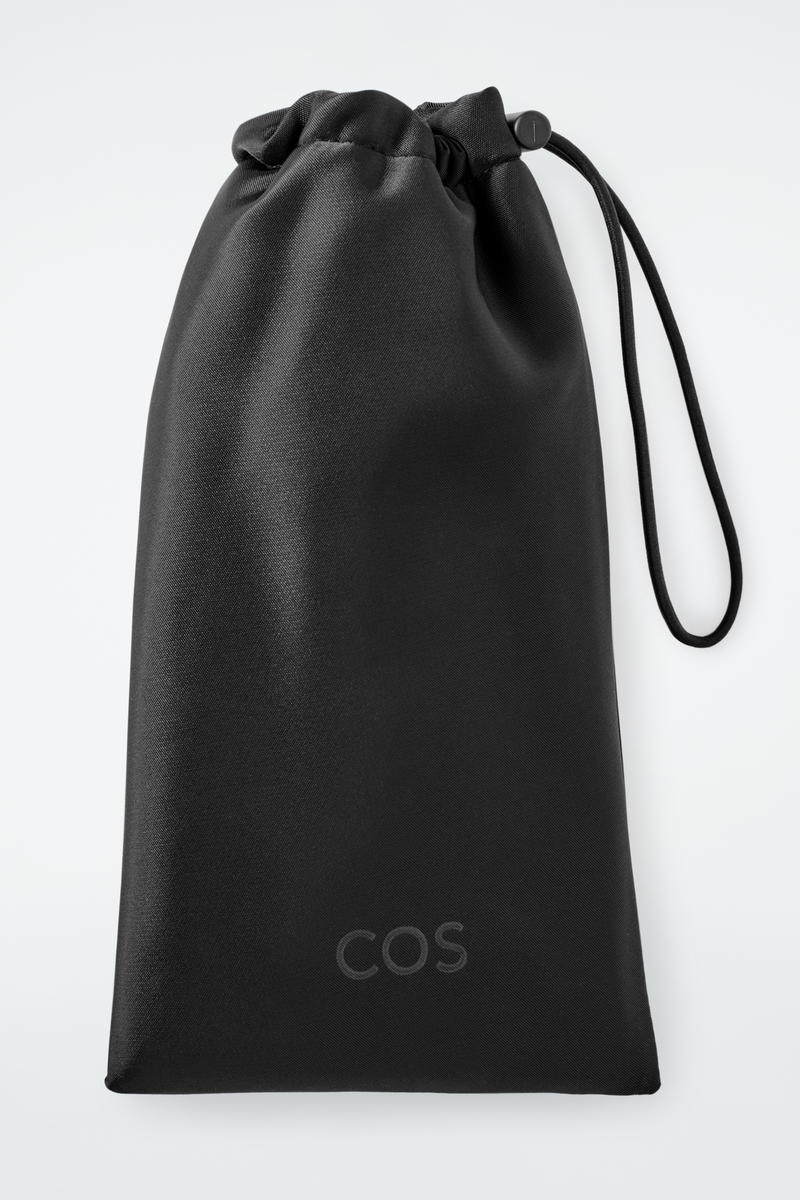 COS オーバーサイズ スクエアフレームアビエーターサングラス