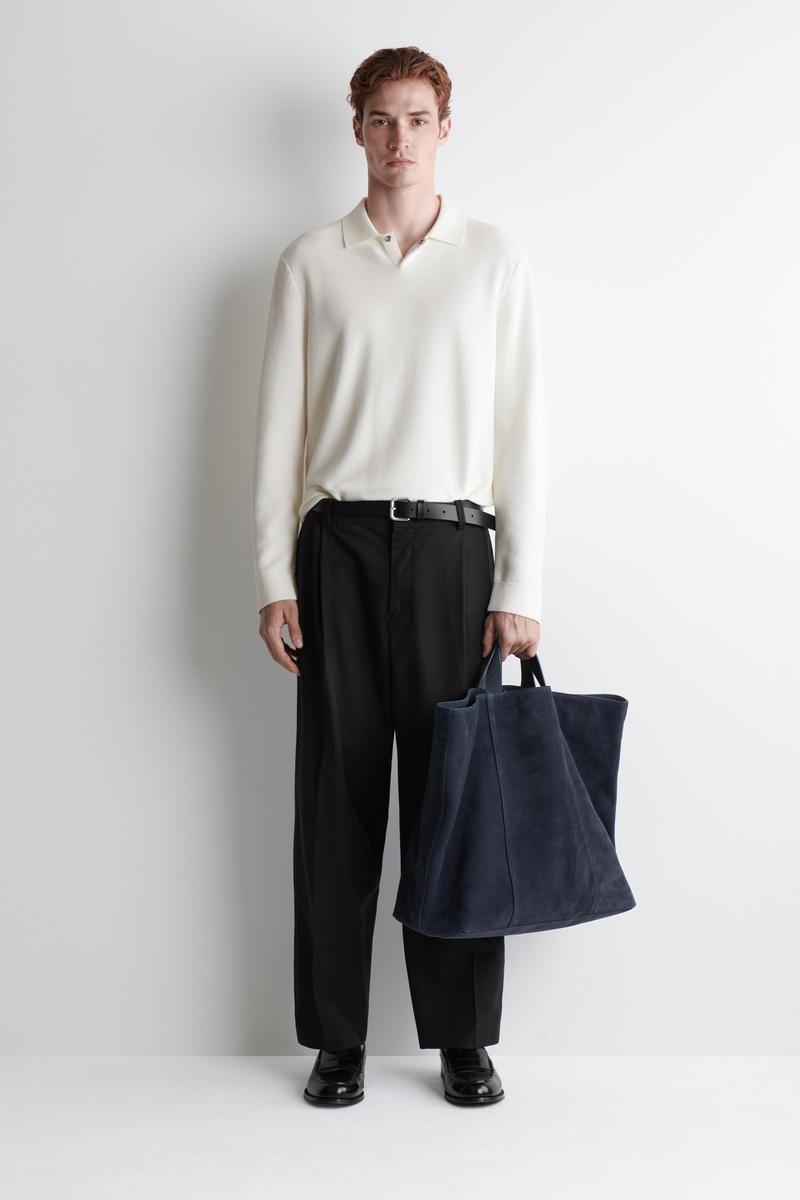 COS コンバーチブルトートバッグ - スエード