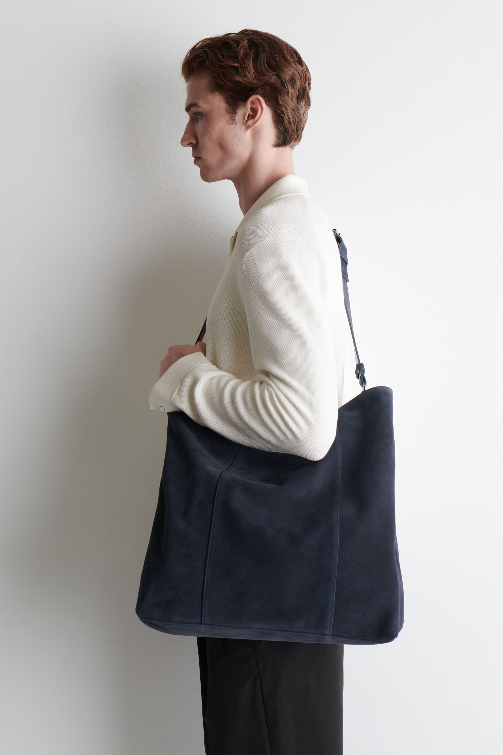 CONVERTIBLE TOTE BAG - SUEDE コンバーチブルトートバッグ