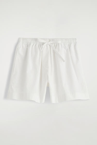 COS ドローストリング コットンショートパンツ