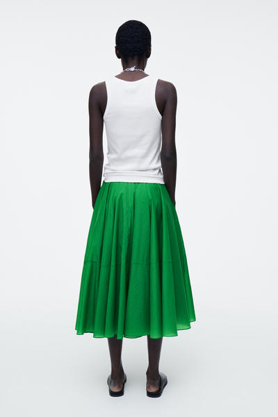 COS サークルカットミディスカート