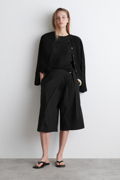 COS ストライプニットTシャツ