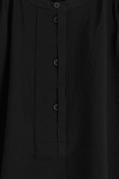 COS ギャザードグランドカラーブラウス