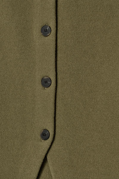 COS コットンニットベスト