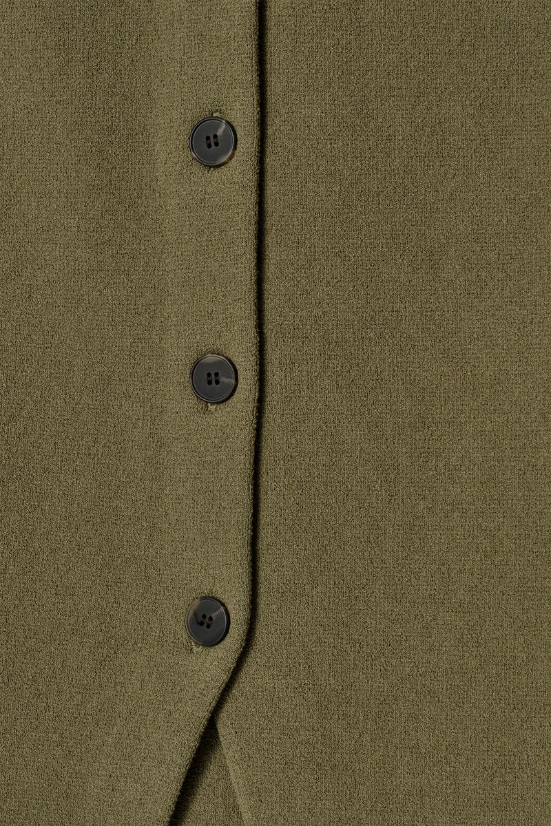 COS コットンニットベスト