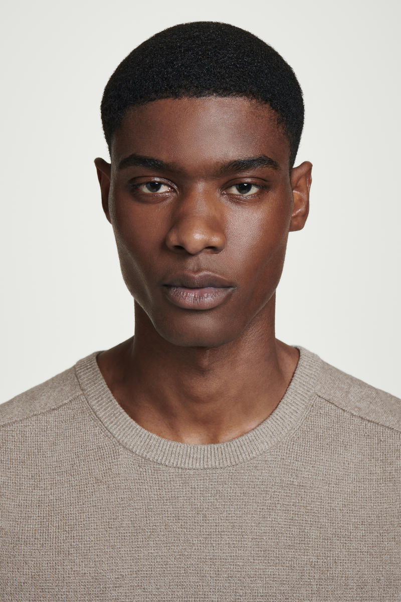 COS ニットリネンタンクトップ