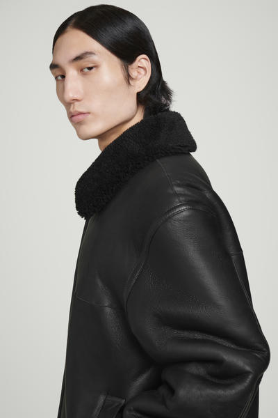 COS シアリングフライトジャケット