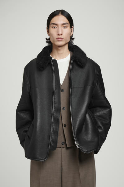 COS シアリングフライトジャケット