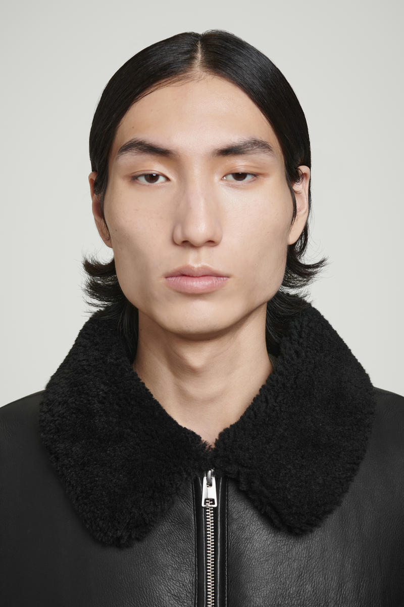 COS シアリングフライトジャケット