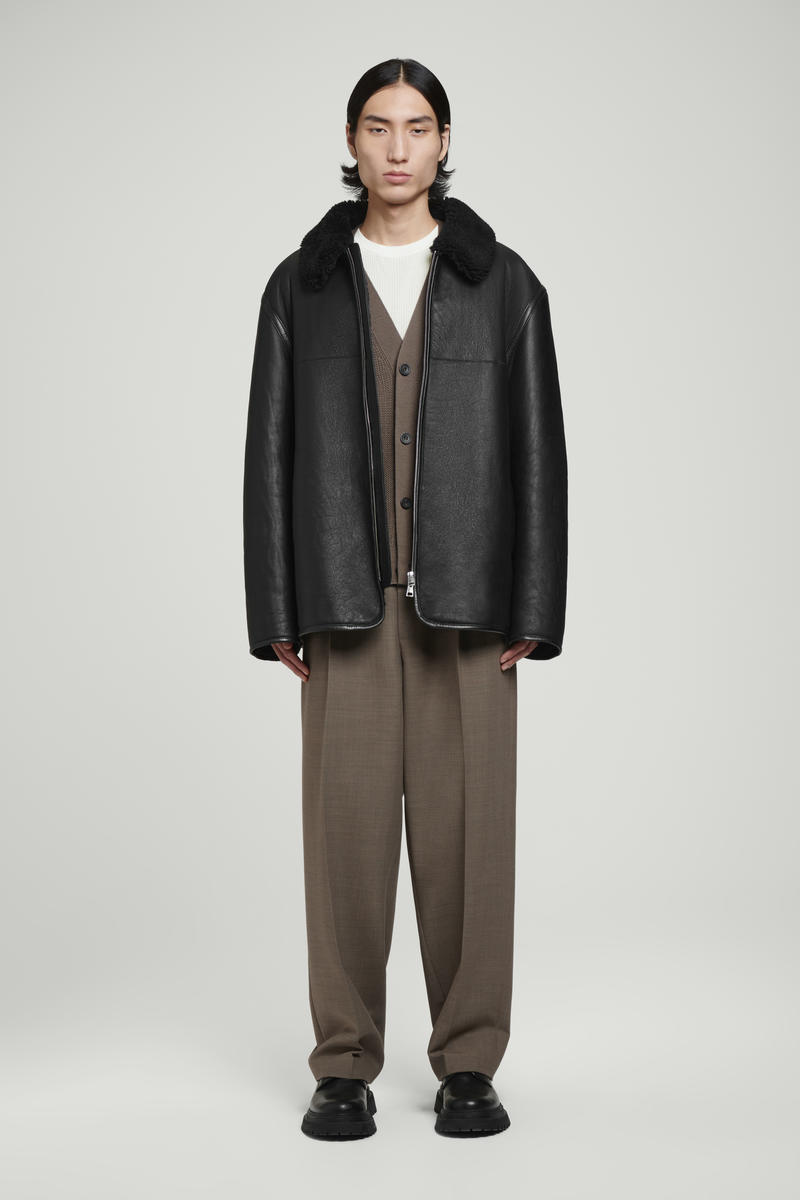 COS シアリングフライトジャケット