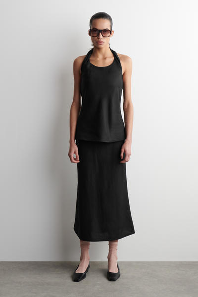 COS リブ編みシアーソックス