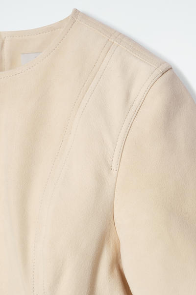 COS スエードミニTシャツドレス