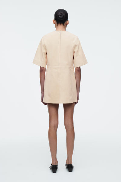 COS スエードミニTシャツドレス
