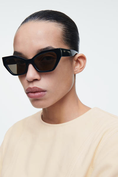 COS スエードミニTシャツドレス