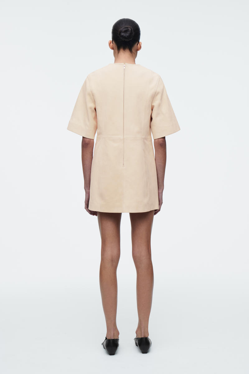 COS スエードミニTシャツドレス
