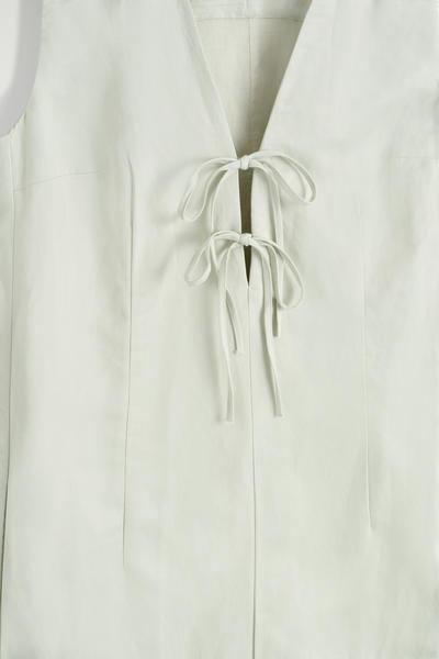 COS タイフロントミディドレス