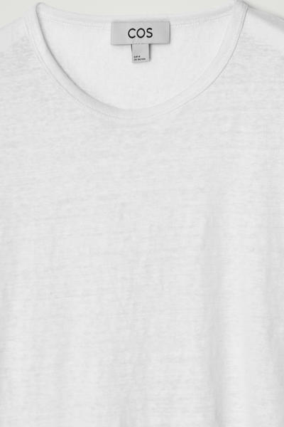 COS リネンTシャツ