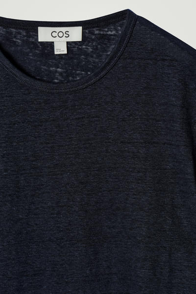 COS リネンTシャツ