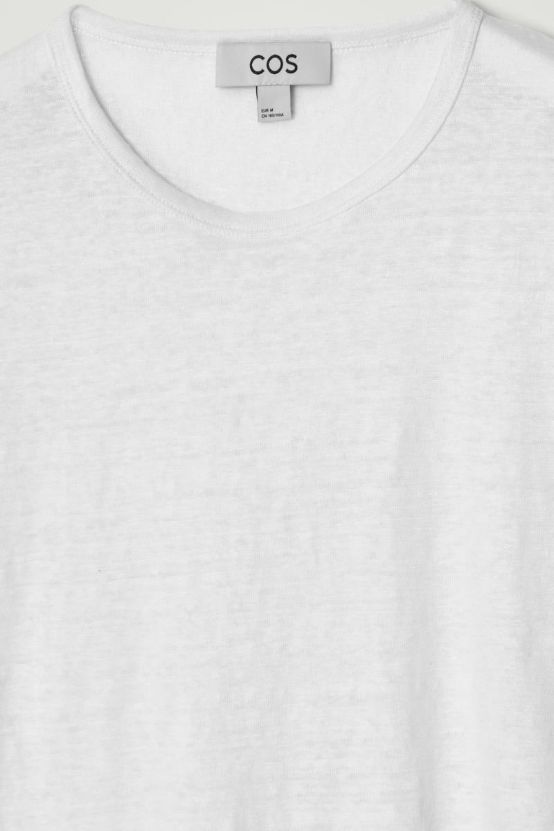 COS リネンTシャツ