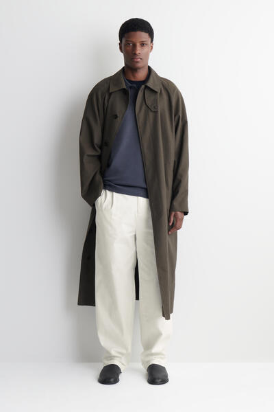 COS インターロックコットンポロシャツ