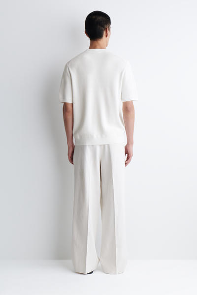 COS ニットコットンヘンリーTシャツ