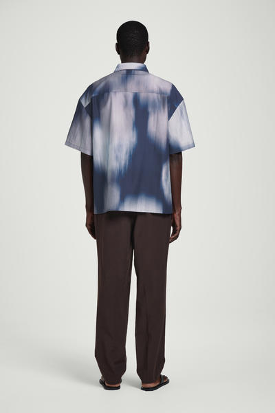 COS リラックスフィット 半袖リゾートシャツ