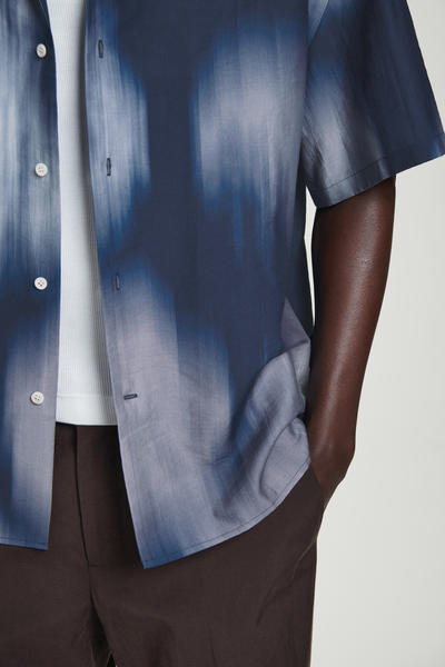 COS リラックスフィット 半袖リゾートシャツ