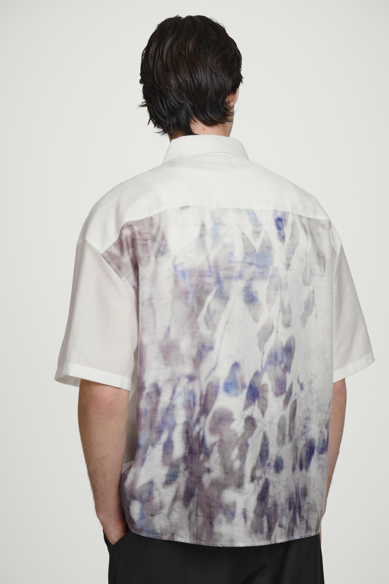 COS リラックスフィット 半袖リゾートシャツ