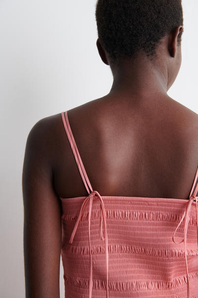 COS スモックミディドレス