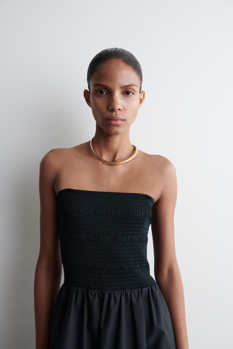 COS スモックミディドレス