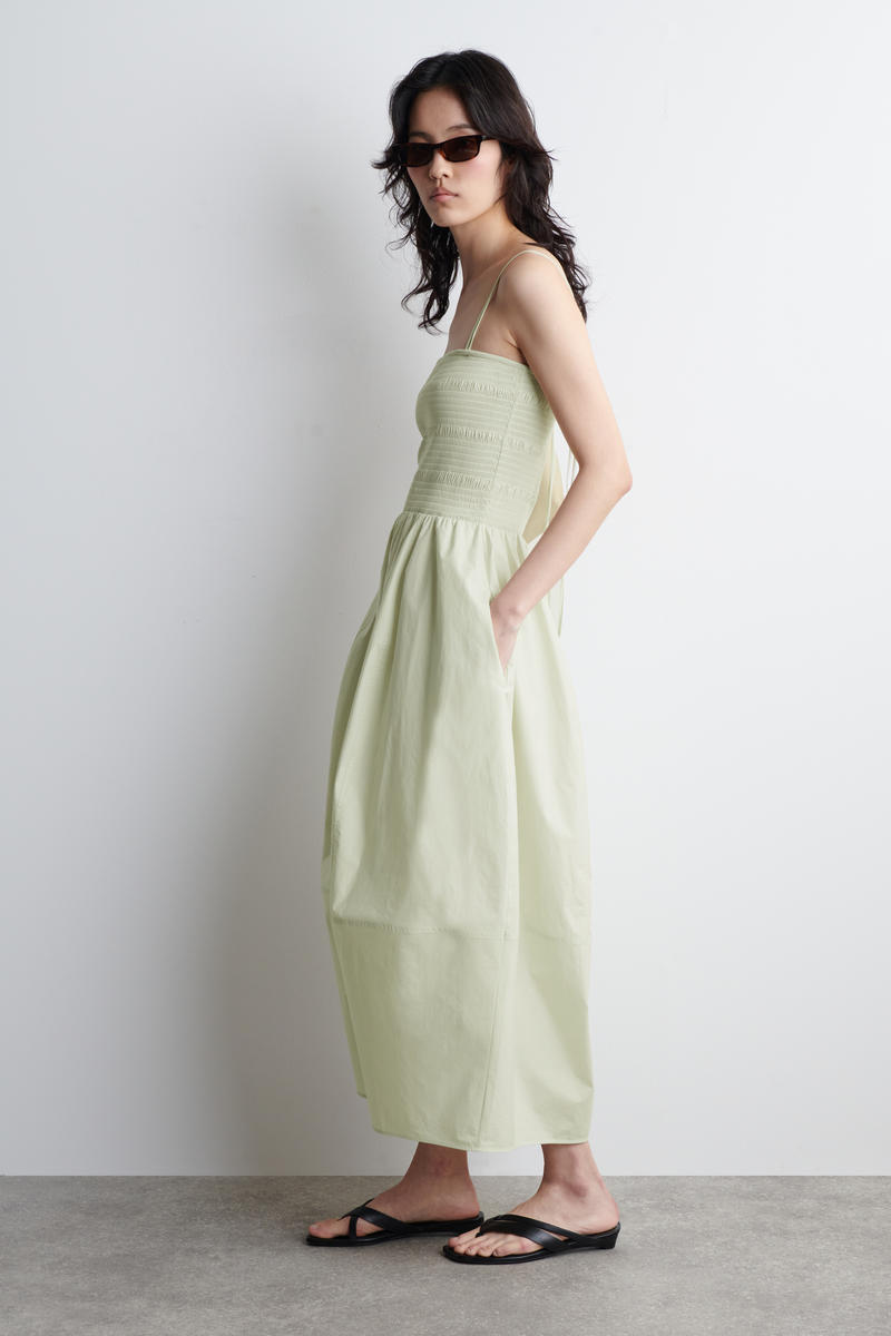 COS スモックミディドレス